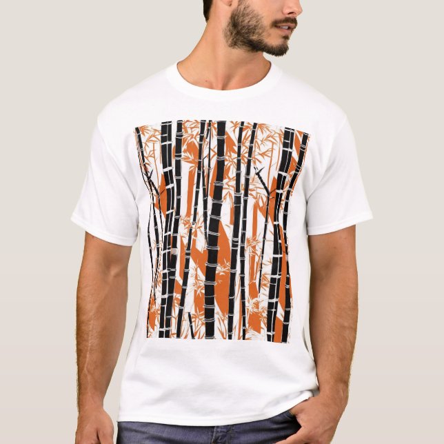 Traditionelles japanisches Musterdesign 0011 T-Shirt (Vorderseite)