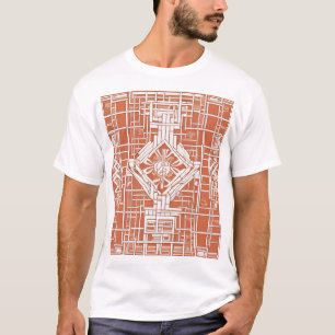 Traditionelles japanisches Musterdesign nahtloser T-Shirt
