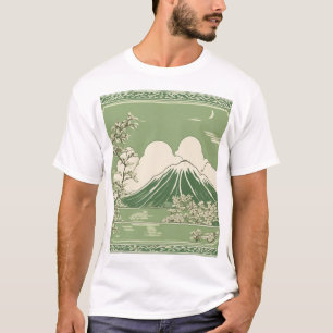 Traditionelles japanisches Musterdesign-Ornament K T-Shirt