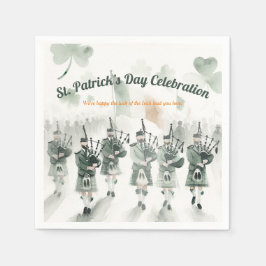 Traditionelles keltisches Irish St. Patrick's Day  Serviette