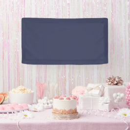 Traditionelles - klassisches blaues Banner