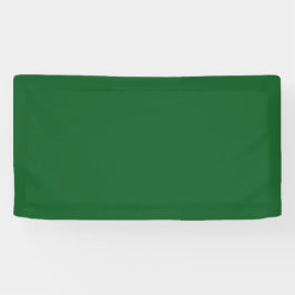 Traditionelles - klassisches grünes Banner