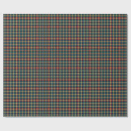 Traditionelles königliches schottisches Tartan-Kar Geschenkpapier