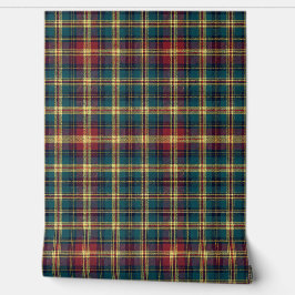 Traditionelles königliches schottisches Tartan-Kar Tapete