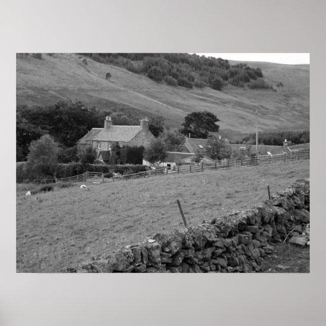 "Traditionelles Landhaus" Poster (Vorne)