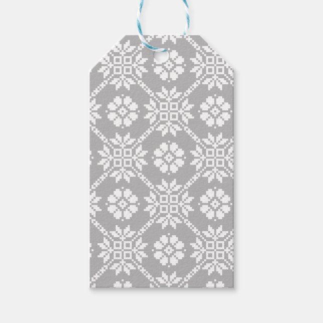 Traditionelles Lettisches Grau Sun Auseklis Saulit Geschenkanhänger (Vorderseite)