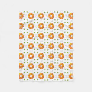 Traditionelles lettisches SUN-Zeichen geometrische Fleecedecke