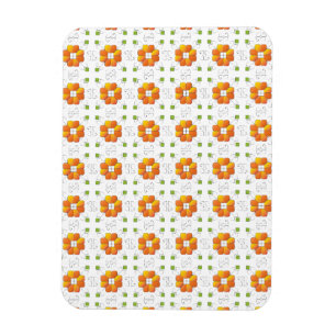 Traditionelles lettisches SUN-Zeichen geometrische Magnet