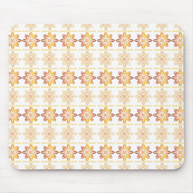 Traditionelles lettisches SUN-Zeichen geometrische Mousepad (Vorne)