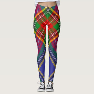 Traditionelles Macbeth-Clan-Hochland-Karo Leggings