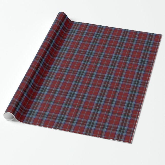 Traditionelles MacTavish Clan Tartan Wrapping Pape Geschenkpapier (Ungerollt)