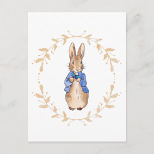 Traditionelles Märchenhase Postkarte