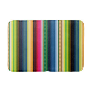 Traditionelles mexikanisches umfassendes Serape Badematte