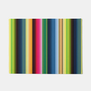 Traditionelles mexikanisches umfassendes Serape Fußmatte