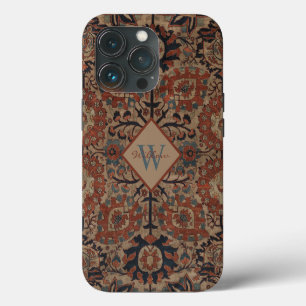 Traditionelles monogrammiertes orientalisch-persis iPhone 13 pro hülle