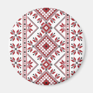 Traditionelles Motiv, traditionelles rumänisches M Magnet