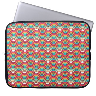 Traditionelles, nahtloses Muster - Elegantes Desig Laptopschutzhülle
