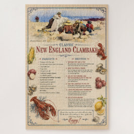 Traditionelles New England Clambake Rezept Puzzle