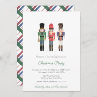 Traditionelles Nutcracker Familienweihnachtsfest P