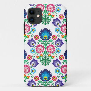 Traditionelles polnisches florales Volkssstickerim Case-Mate iPhone Hülle