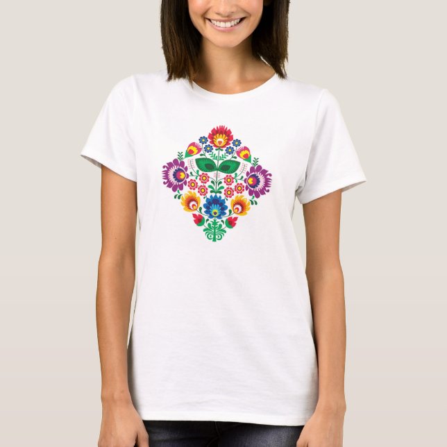 Traditionelles polnisches T-Shirt (Vorderseite)