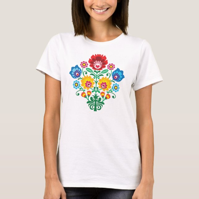 Traditionelles polnisches T-Shirt (Vorderseite)