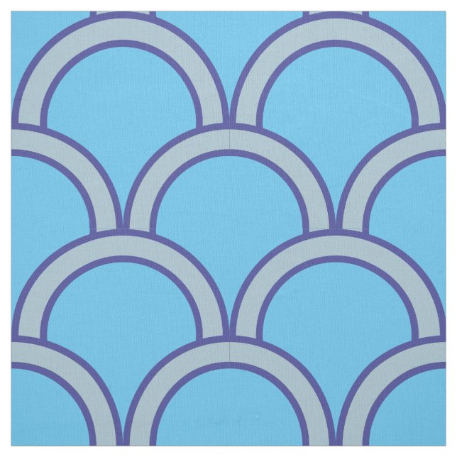 Traditionelles Qinghai Wave Pattern Stoff (Muster)