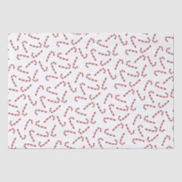 Traditionelles Red Candy Cane Weihnachten Seidenpapier