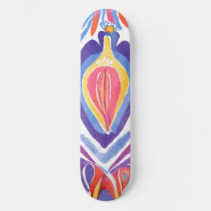 traditionelles rumänisches Dekor Skateboard