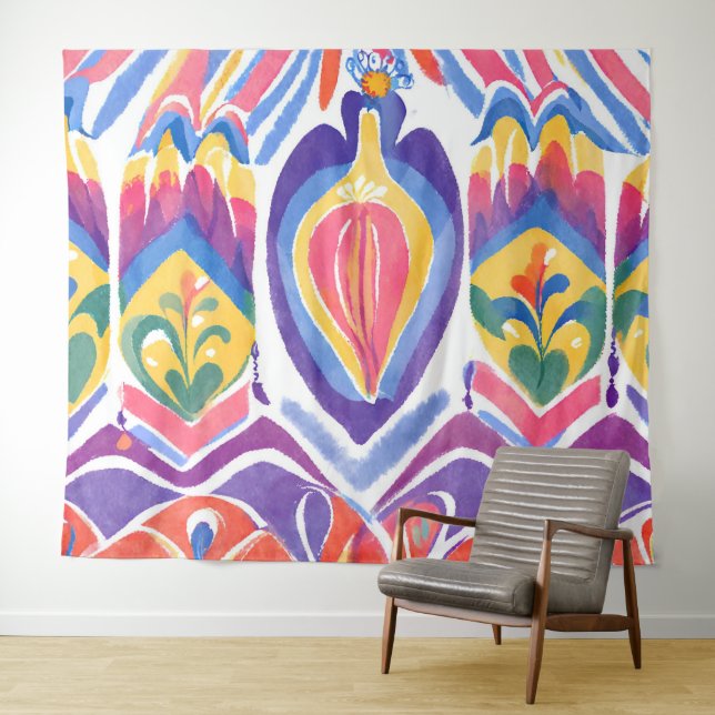 traditionelles rumänisches Dekor Wandteppich (Beispiel (Horizontal))