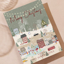 Traditionelles Rustikales Rot 1 Foto Frohe Weihnac