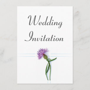 Traditionelles schottisches und keltisches Hochzei Einladung