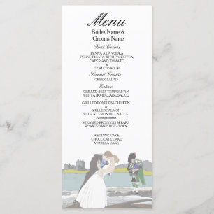 Traditionelles schottisches und keltisches menükarte