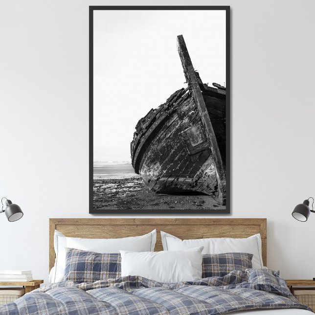 Traditionelles Segelboot des Tagus River verbrannt Poster (Von Creator hochgeladen)
