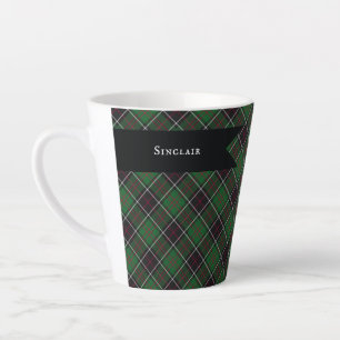 Traditionelles Sinclair-Clan-Hochlandkaromuster Milchtasse