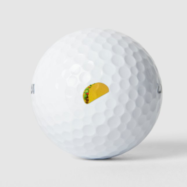 Traditionelles Taco Golfball (Vorderseite)