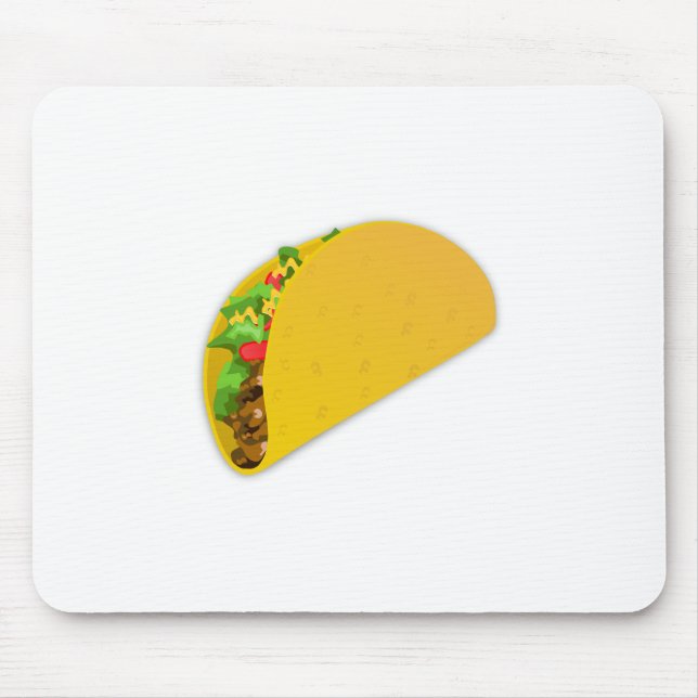 Traditionelles Taco Mousepad (Vorne)