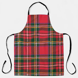 Traditionelles Tartan-Kariertes Nahtloses Tapete Schürze