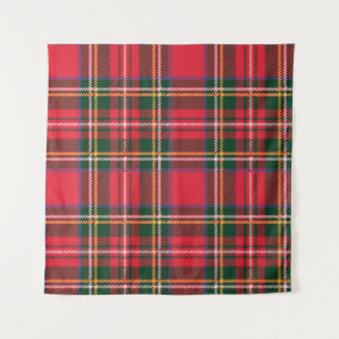 Traditionelles Tartan-Kariertes Nahtloses Tapete Wandteppich