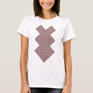 Traditionelles Tatreez Stickereimuster Nr. 16 T-Shirt