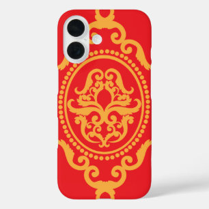 Traditionelles Tattoo-Kunst-inspiriertes Design iPhone 16 Hülle