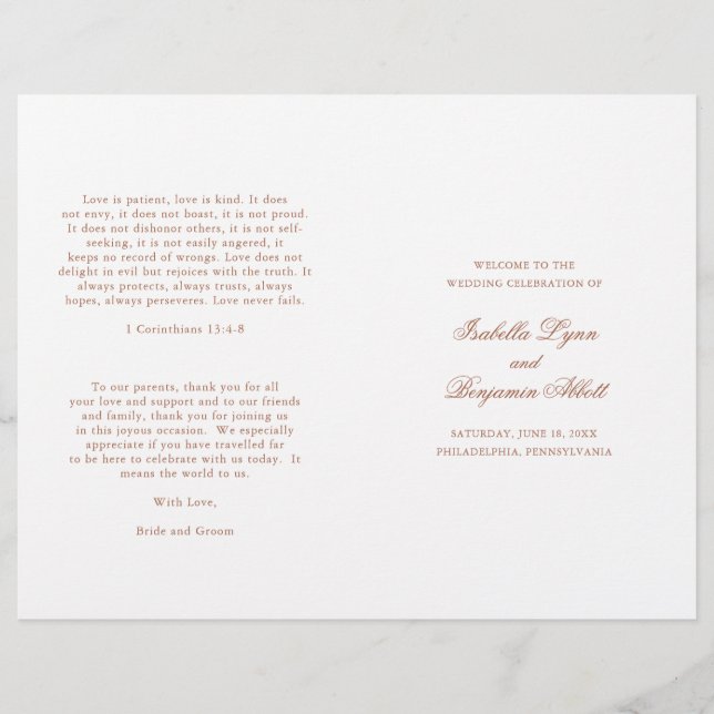 Traditionelles Terracotta-Programm für feierliche  (Vorderseite)