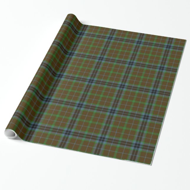 Traditionelles Thomson Tartan Kariert Wrapping Pap Geschenkpapier (Ungerollt)