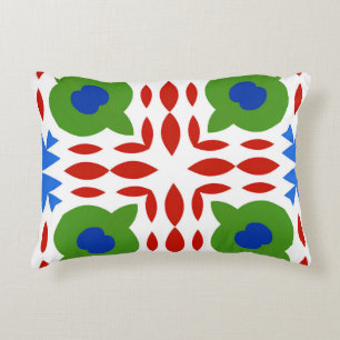 Traditionelles verziertes mexikanisches Talavera.  Dekokissen