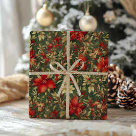 Traditionelles Vintages Katzenweihpapier Geschenkpapier