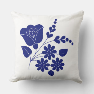 Traditionelles Volkskornament Kissen