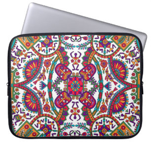 Traditionelles Volkskunst-Designart,ethnisch,hinte Laptopschutzhülle