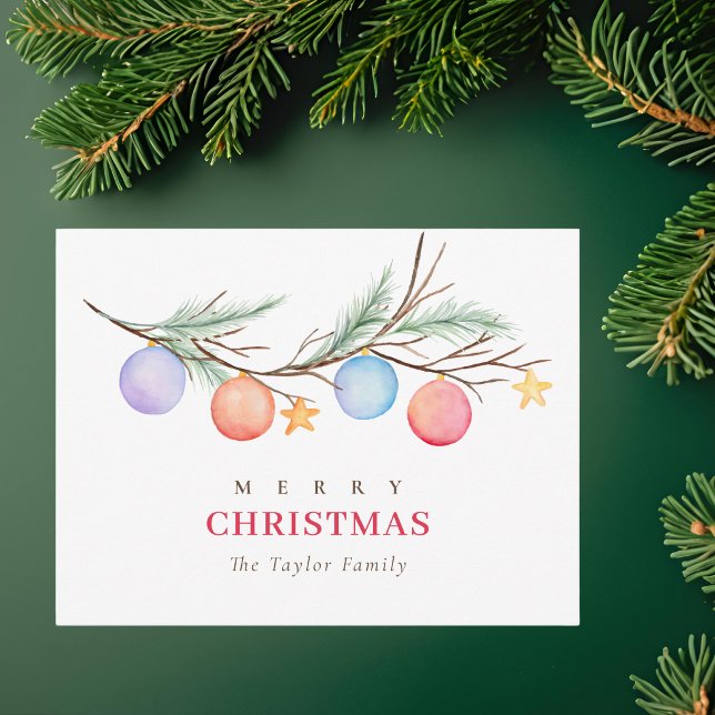 Traditionelles Weihnachten Rustikale Wasserfarbe G (Von Creator hochgeladen)