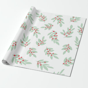 Traditionelles Weihnachtsmuster-Papier Geschenkpapier