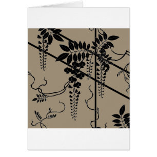 Traditionelles Wisteria Muster